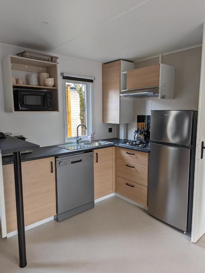 200M De La Plage Bungalow Luxe De 44M2 Menage Et Draps Inclus Camping 5 Etoiles Mayotte Lac Biscarrosse Koyobalys Exterior foto