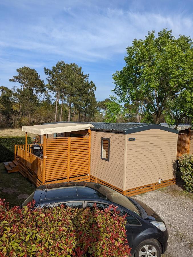 200M De La Plage Bungalow Luxe De 44M2 Menage Et Draps Inclus Camping 5 Etoiles Mayotte Lac Biscarrosse Koyobalys Exterior foto