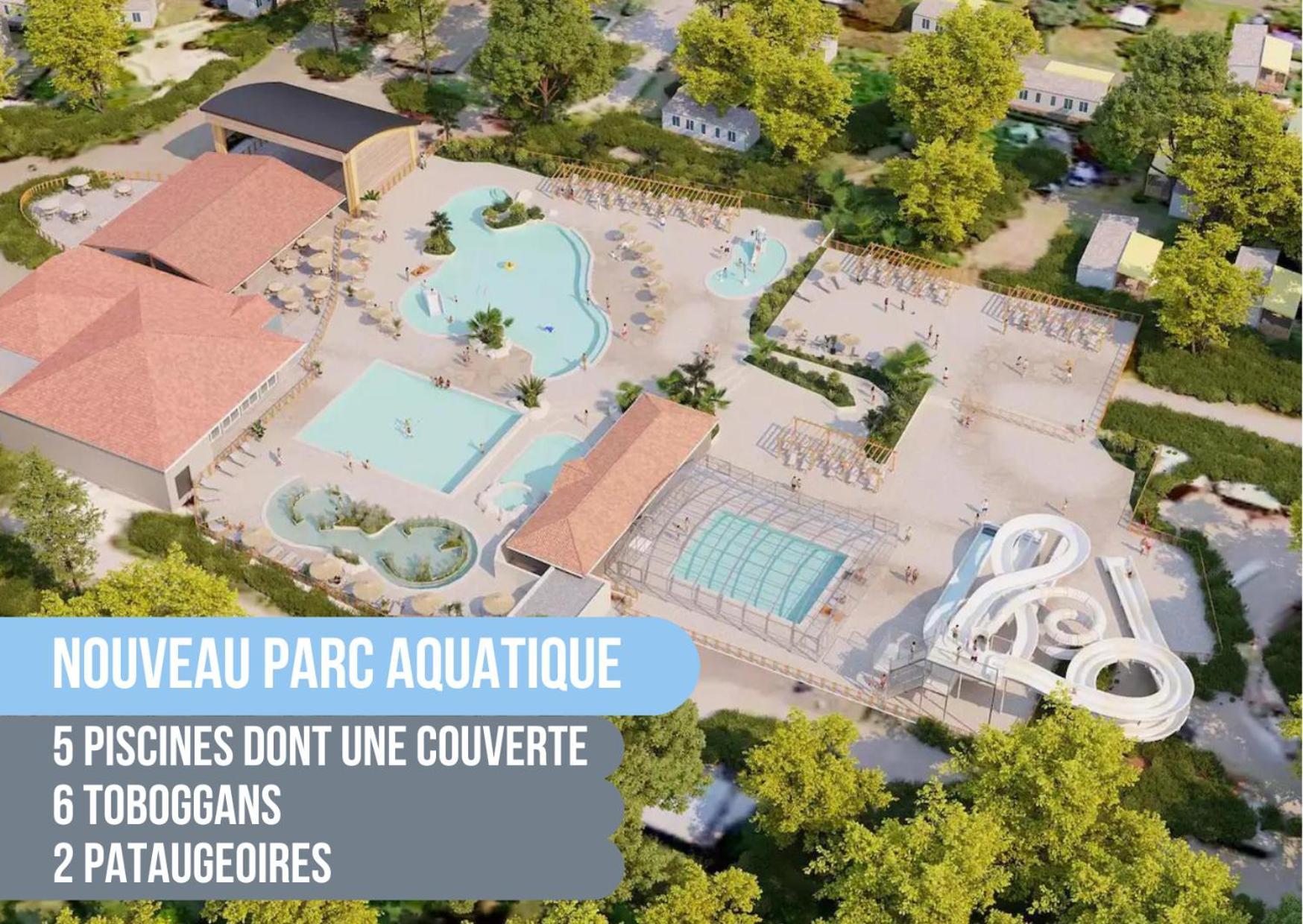 200M De La Plage Bungalow Luxe De 44M2 Menage Et Draps Inclus Camping 5 Etoiles Mayotte Lac Biscarrosse Koyobalys Exterior foto